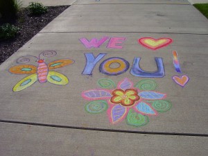 Sidewalk Art