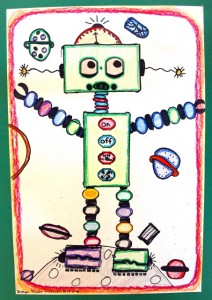 Jordyn's Green Robot