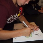 4th Grade squiggle drawing