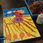 First Grade Scarecrows