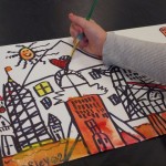 Grade 2 Warm/Cool Cityscape