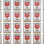 100 Soup Cans-Warhol