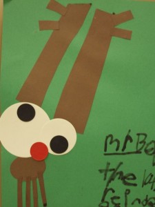 First Grade Reindeer