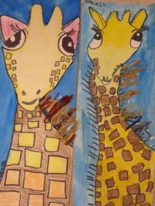 Second Grade Giraffes