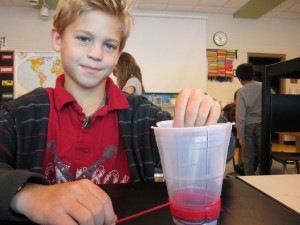 Cup Weaving-fourth grade