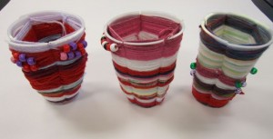 Fourth Grade Cup Weavings