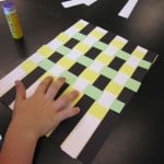 second grade weaving